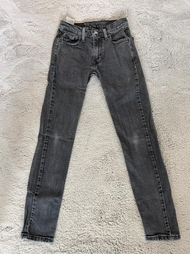 Levi’s 519 Hi-Ball Zwarte Jeans - W27 - Zo goed als nieuw, Ophalen of Verzenden, Zo goed als nieuw, Maat 46 (S) of kleiner, Zwart