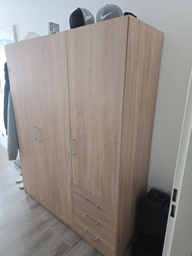 Wardrobe (kledingkast), Huis en Inrichting, Kasten | Kledingkasten, 100 tot 150 cm, Zo goed als nieuw, 150 tot 200 cm, 50 tot 75 cm