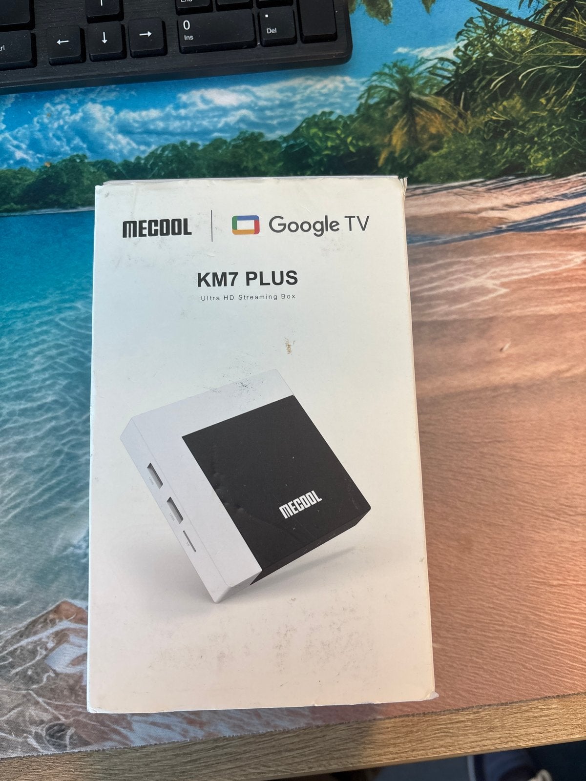 MECOOL KM7 PLUS Google TV Ultra HD Streaming Box, Audio, Tv en Foto, Mediaspelers, Ophalen of Verzenden, Nieuw, HDMI, Zonder harde schijf