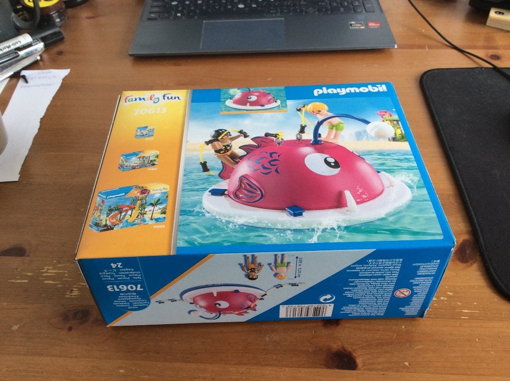 Playmobil Family Fun. Zwemeiland set 70613. Nieuw, Complete set, Nieuw, Boot/Schip, Family fun