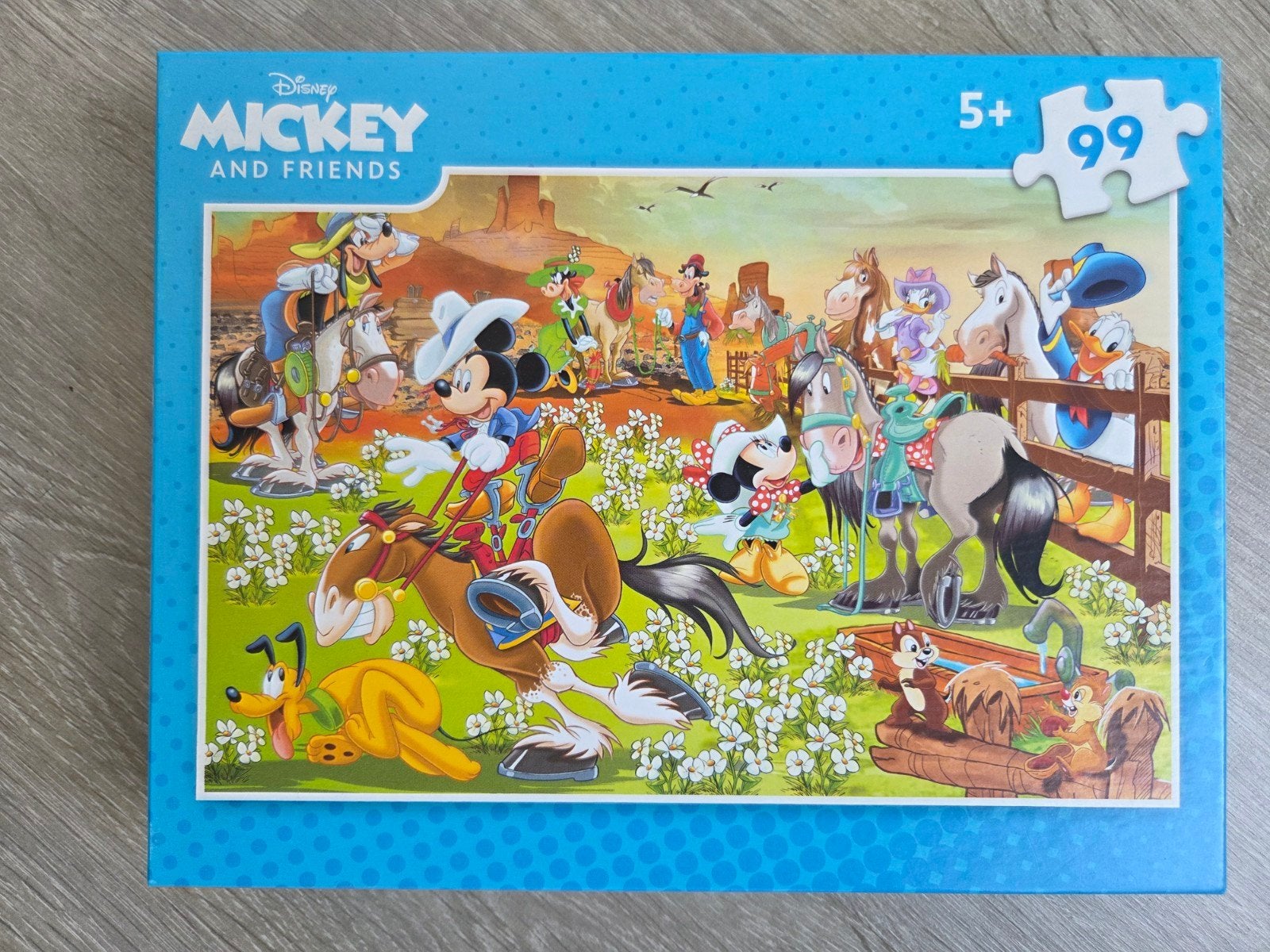 Disney Mickey en vrienden puzzel 99 stukjes, Ophalen of Verzenden