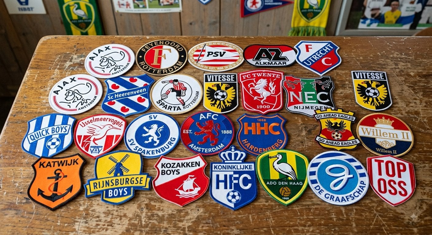 Te koop gevraagd. Badges/emblemen van diverse voetbalclubs, Ophalen of Verzenden, Overige onderwerpen