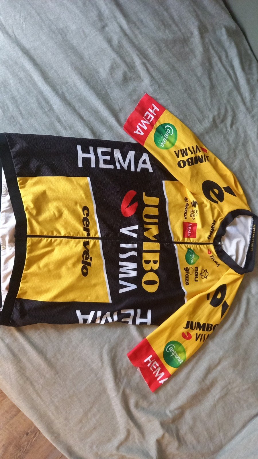 Jumbo Visma Wielershirt maat S - Zo goed als nieuw, Ophalen of Verzenden, Zo goed als nieuw, Kleding