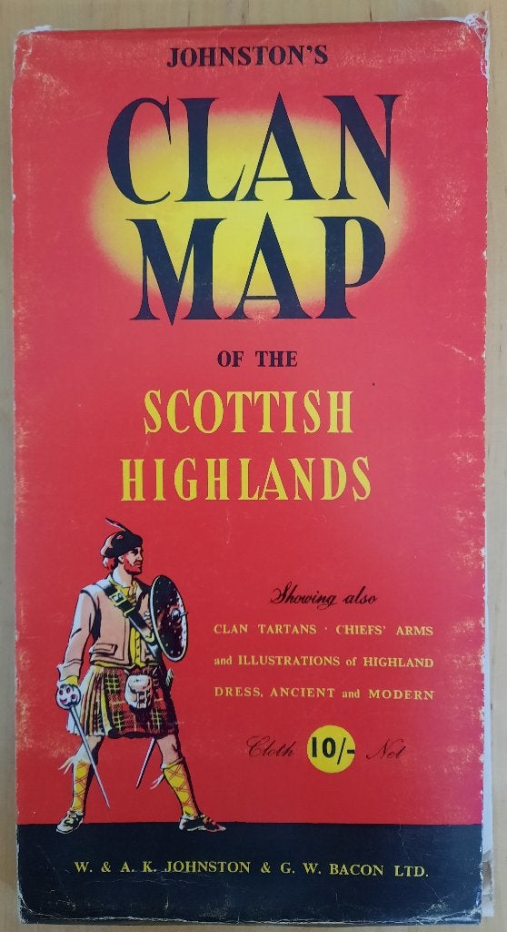 Johnston's Clan Map of the Scottish Highlands, Ophalen of Verzenden