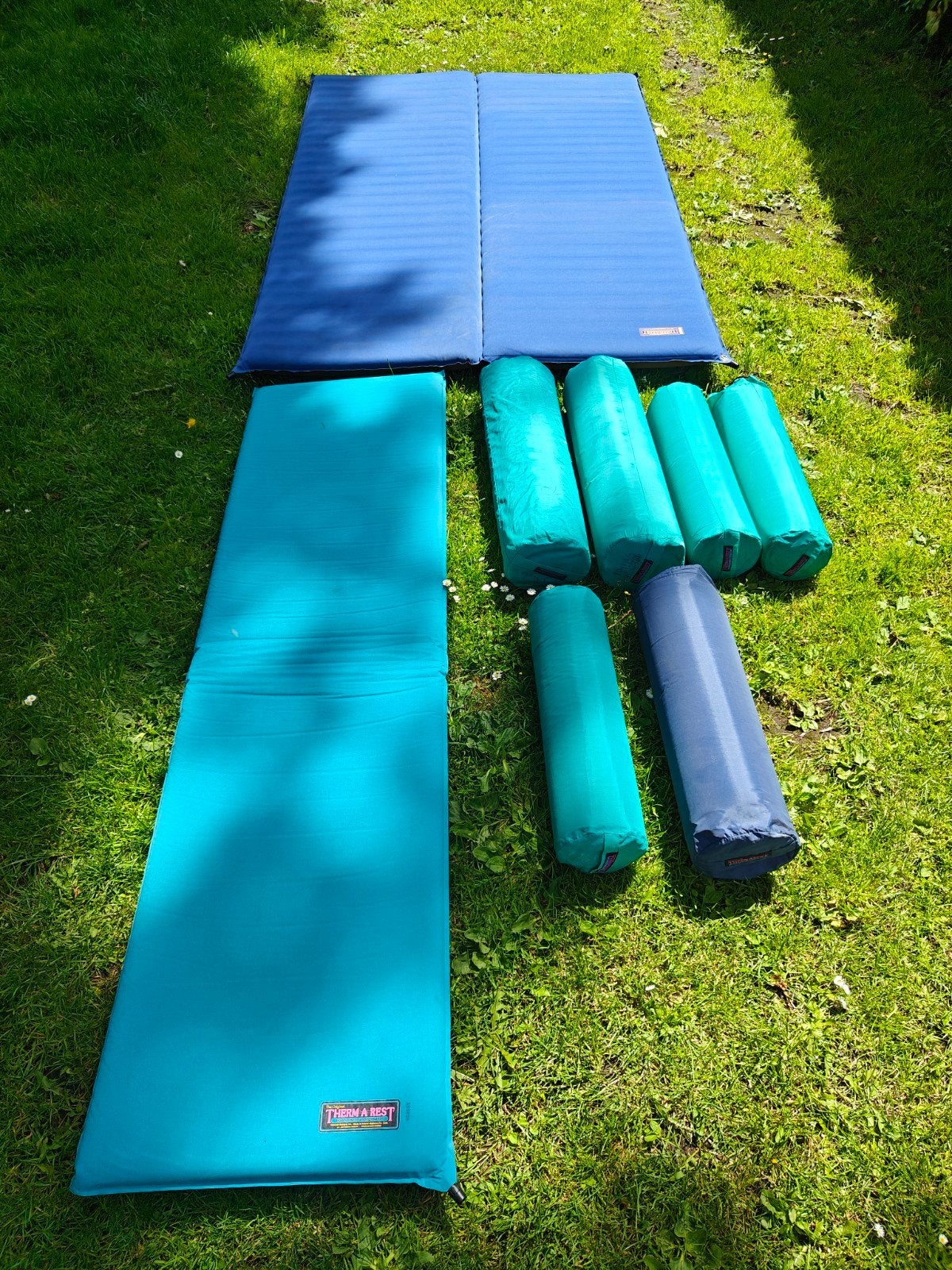 Thermarest luchtbedden in diverse maten en condities., Ophalen of Verzenden, Gebruikt