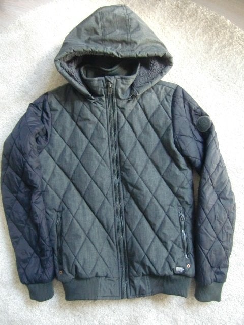 Leuke Cars winterjas antraciet/zwart, maat 18 / 188, Ophalen of Verzenden, Zo goed als nieuw, Jas, Jongen