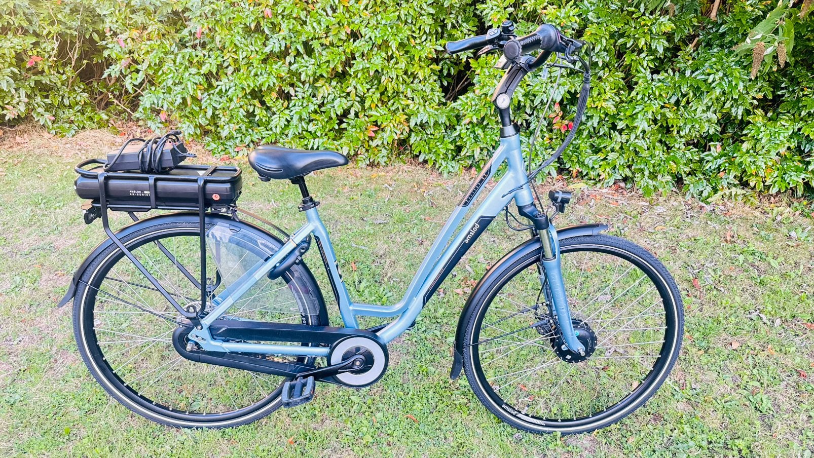 Elektrische fiets Amslod te koop, Overige merken, Versnellingen, Ophalen of Verzenden, Zo goed als nieuw