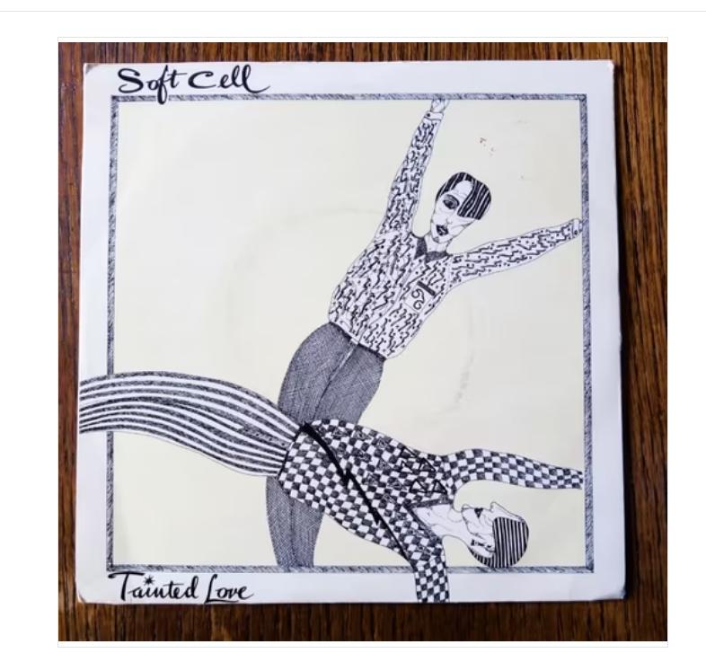 original single-soft cell-tainted love *1981*- first press, Cd's en Dvd's, Vinyl Singles, Fotohoes, Ophalen of Verzenden, Zo goed als nieuw