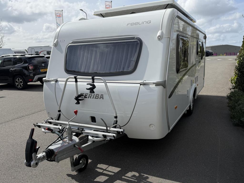 Eriba Feeling 470 VERKOCHT, Caravans en Kamperen, Caravans, Standaardzit, Bedrijf, Tot en met 3, 5 tot 6 meter