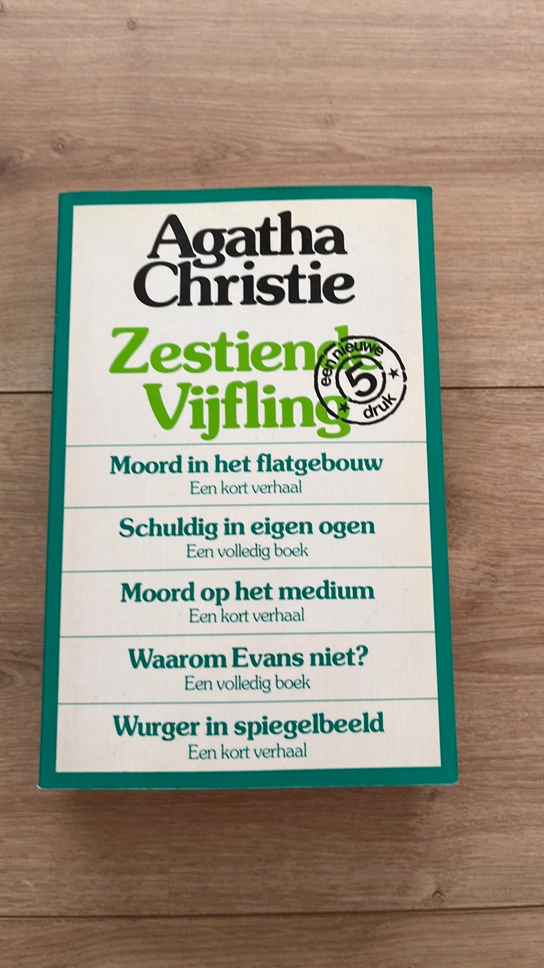 Agatha Christie 16e vijfling, Ophalen of Verzenden, Gelezen