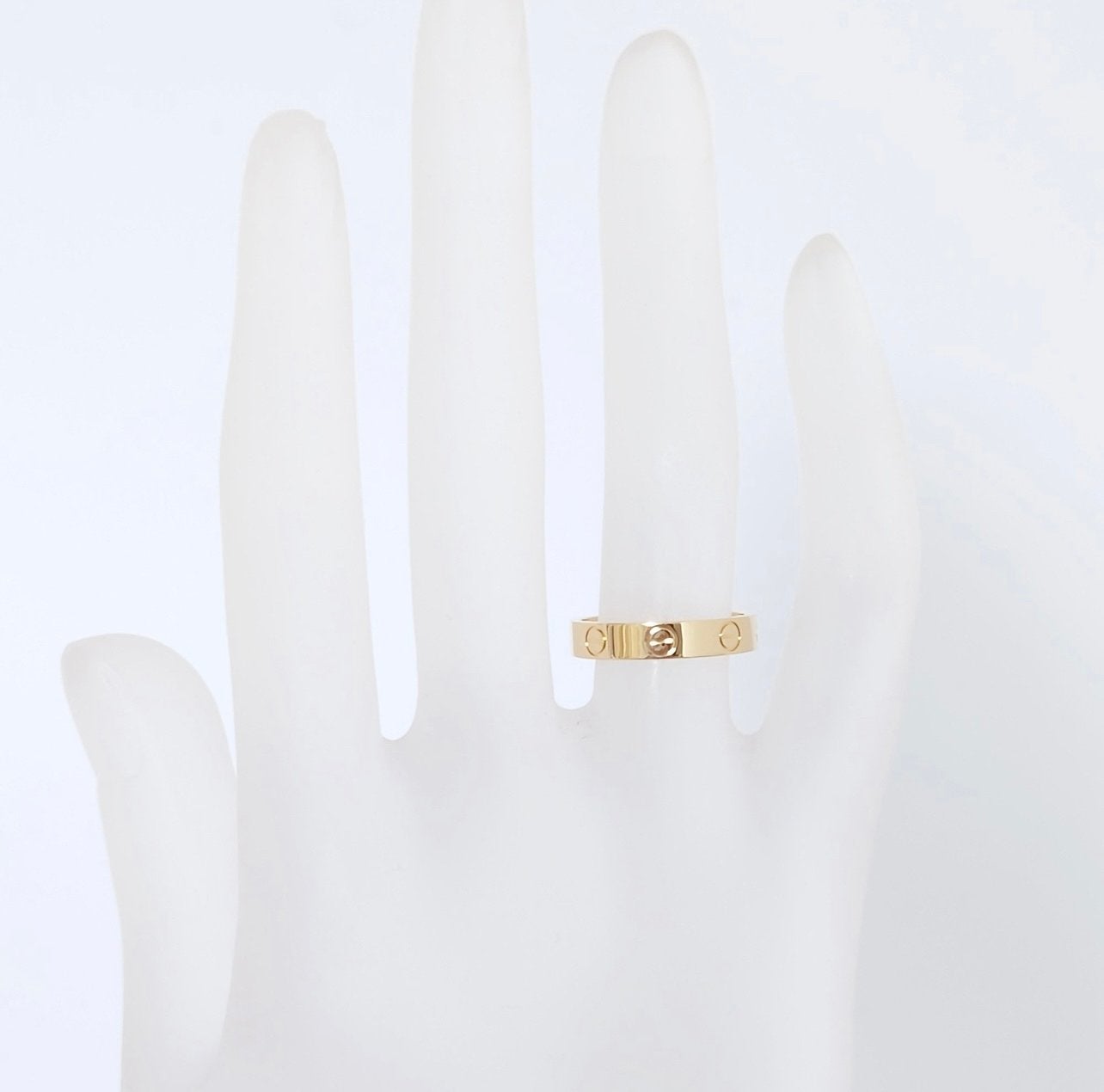 Cartier Love Ring, Ophalen, Zo goed als nieuw, 17 tot 18, Dame of Heer