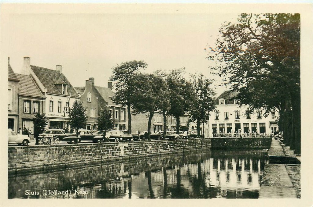 701-354-025 Sluis Kaai, Verzenden, Voor 1920, Zeeland