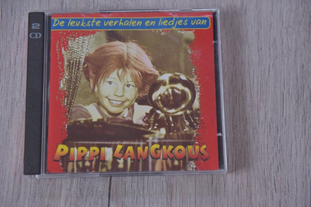 PIPPI LANGKOUS - DE LEUKSTE VERHALEN EN LIEDJES 2CDbox, Verzenden, Zo goed als nieuw, Muziek, 3 tot 5 jaar