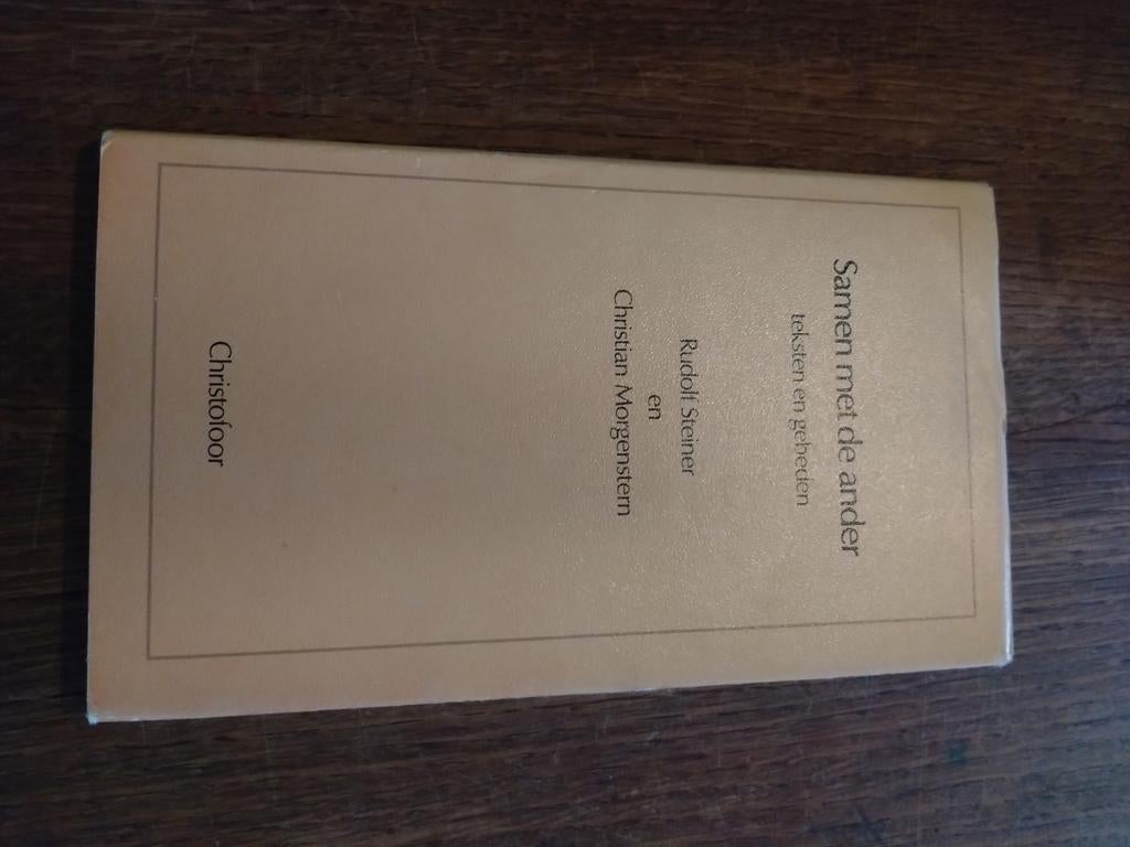Samen met de ander - Rudolf Steiner en Christian Morgenstern, Boeken, Ophalen of Verzenden