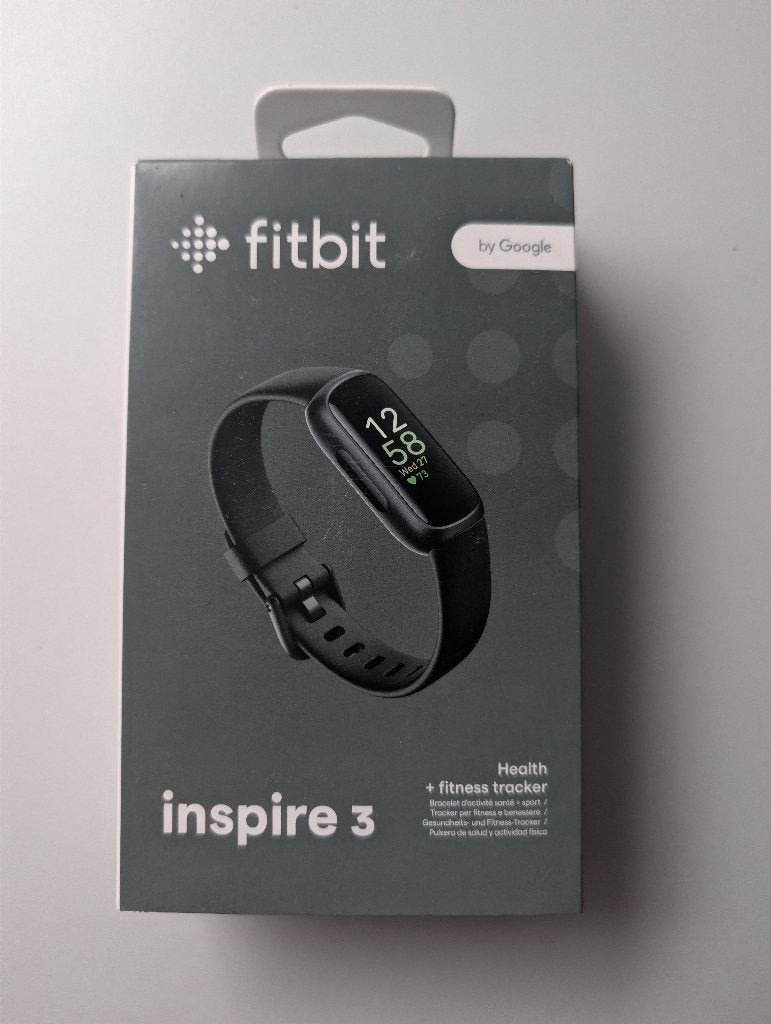 Fitbit Inspire 3 – Nieuw! (Inclusief accessoires), Zwart, Google Fitbit, Nieuw, Ophalen of Verzenden