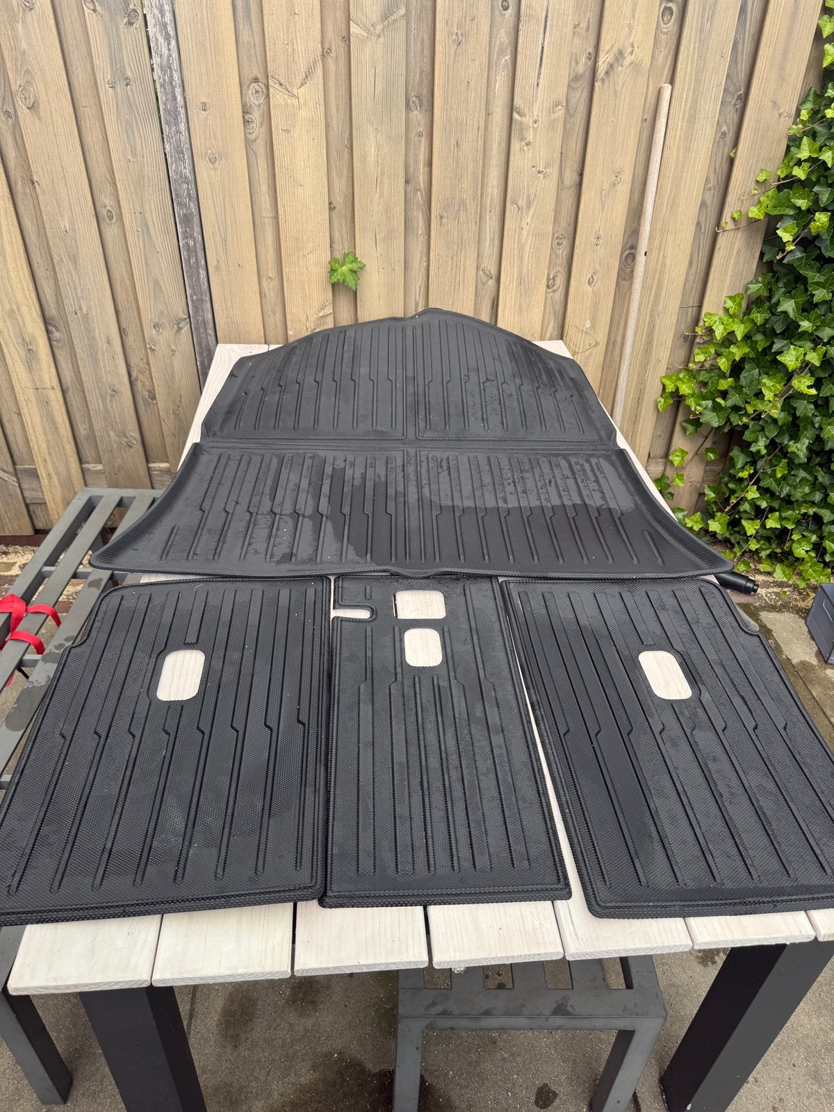 Kofferbak mat incl rug beschermer - Tesla Model Y ‘21 - ‘25, Ophalen, Gebruikt