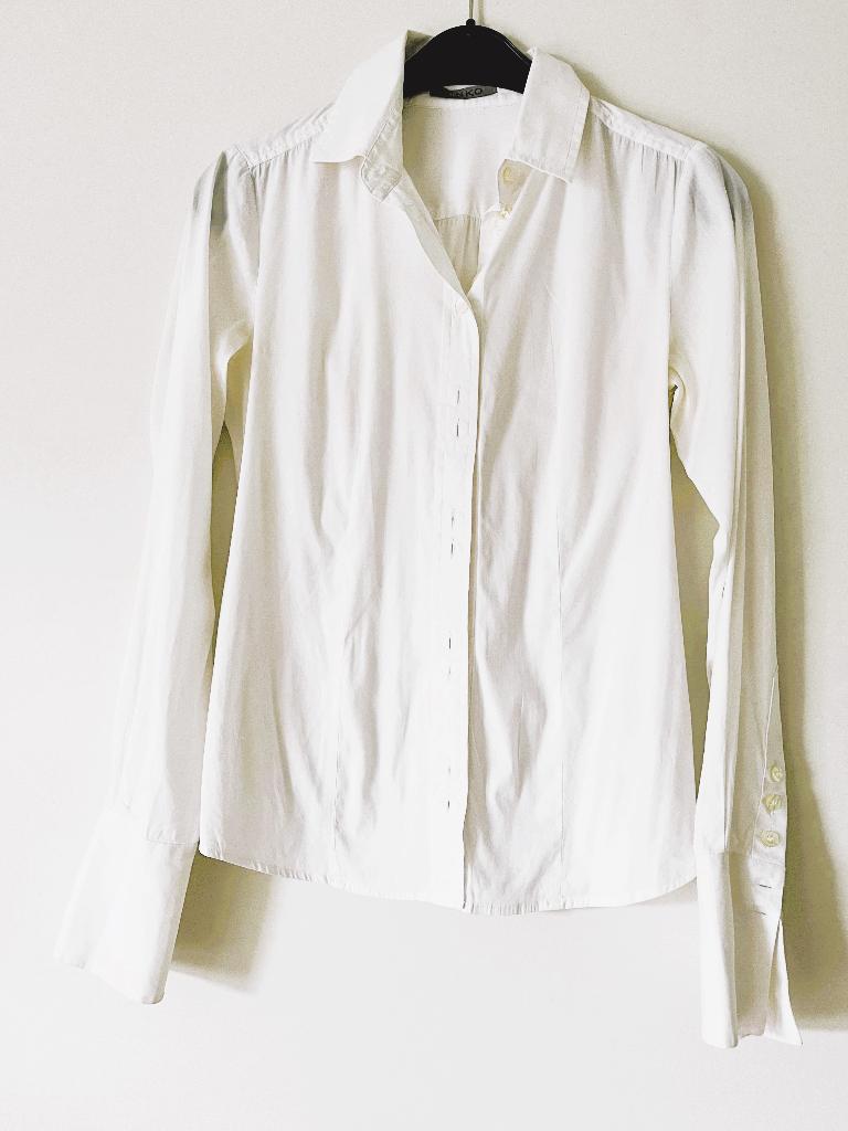 witte blouse van Pinko maat 38/38, Pinko, Wit, Ophalen of Verzenden, Zo goed als nieuw