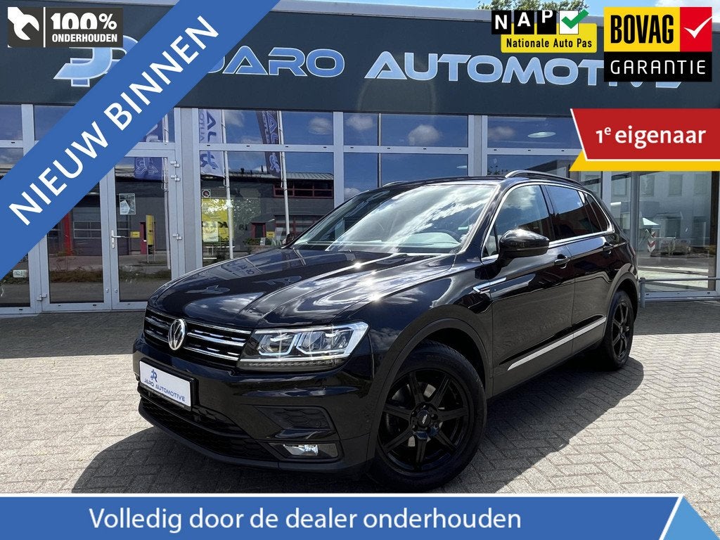 Volkswagen Tiguan 1.4 TSI Comfortline | ACC | Executive pakk, Auto's, Volkswagen, 12 maanden, Gebruikt, 4 cilinders, Zwart