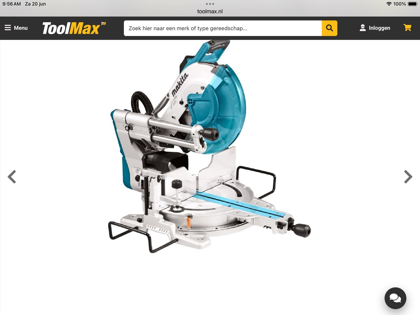 Makita LS1219L 305mm afkortzaag, Doe-het-zelf en Verbouw, Gereedschap | Zaagmachines, Ophalen, 70 mm of meer, Zo goed als nieuw