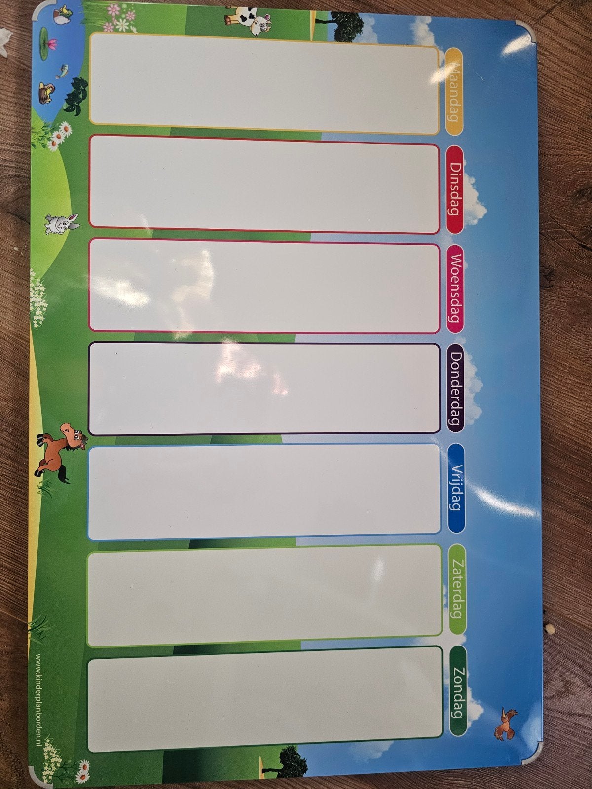 Planbord met activiteitenkaartjes en beloningssysteem, Ophalen of Verzenden