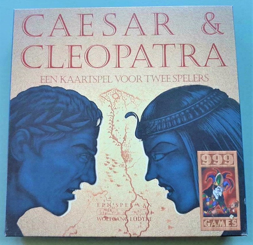 Caesar en Cleopatra , nieuwstaat, Ophalen of Verzenden, Zo goed als nieuw, 999 Games b.v.