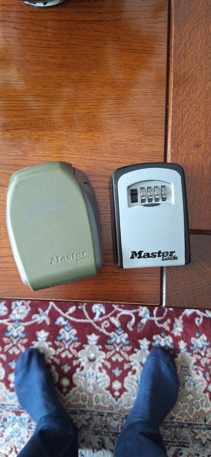 Master Lock sleutelkluisjes - Set van 2, Ophalen of Verzenden, Zo goed als nieuw, Overige materialen, Slot