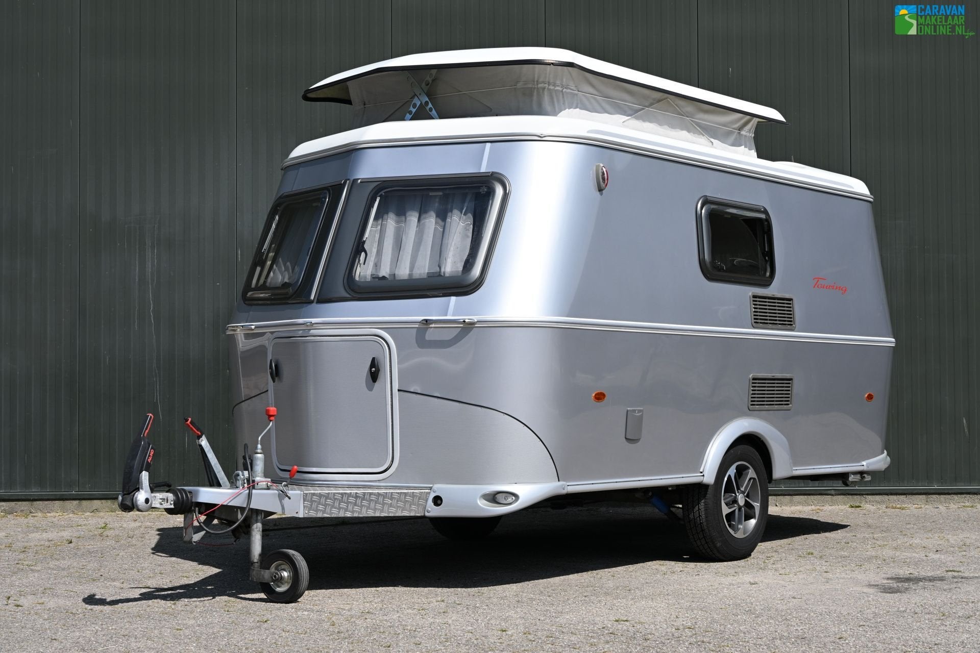 Eriba Touring Triton 418 GT Hefdak|Unico Voortent|BOVAG2025, Caravans en Kamperen, Standaardzit, Bedrijf, 4 tot 5 meter, Eriba