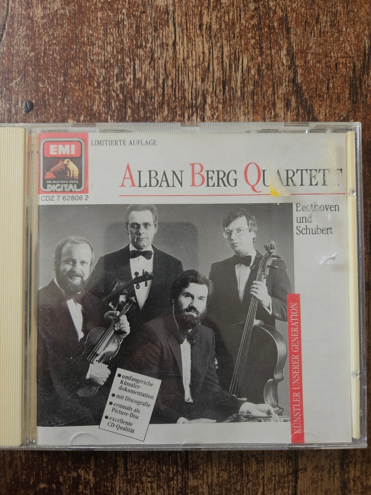 Alban Berg Quartett - Beethoven en Schubert CD, Inclusief doosje, Ophalen of Verzenden, Classicisme, Beethoven