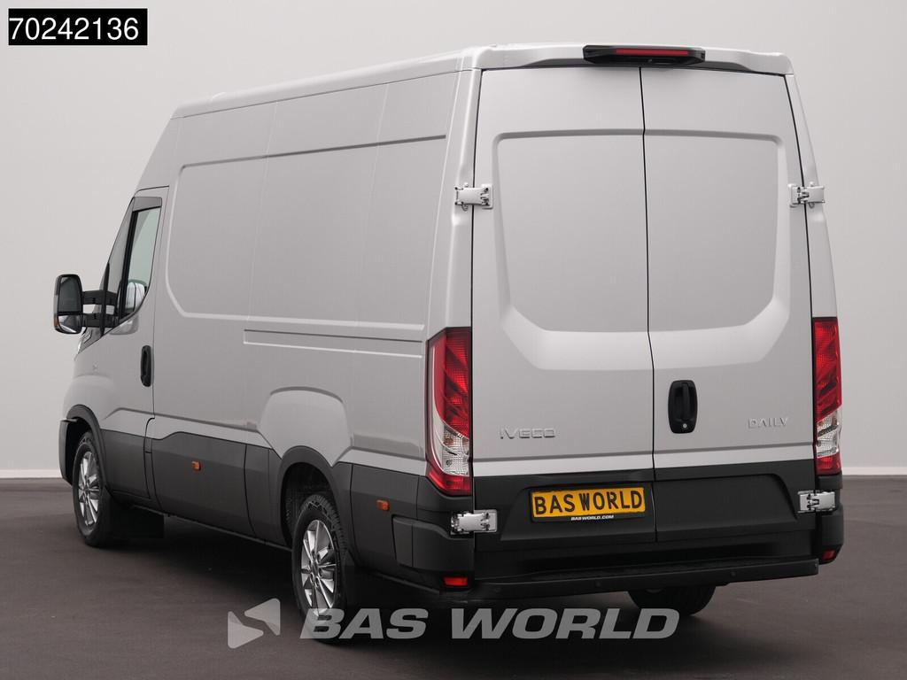 Iveco Daily 35S21 BPM VRIJ! 3.0L Automaat L2H2 210PK 2025-Mo, Auto's, Automaat, Stof, Euro 6, 4 cilinders