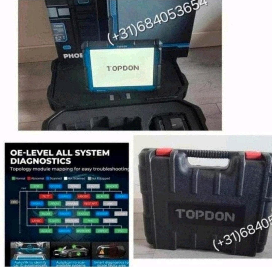 Topdon Phoenix Smart J2534 VCI Professioneel Diagnose Tester, Ophalen of Verzenden