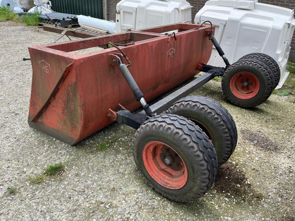 Kilverbak kilver bak grondschaaf grond schuif, Ophalen, Grondbewerking