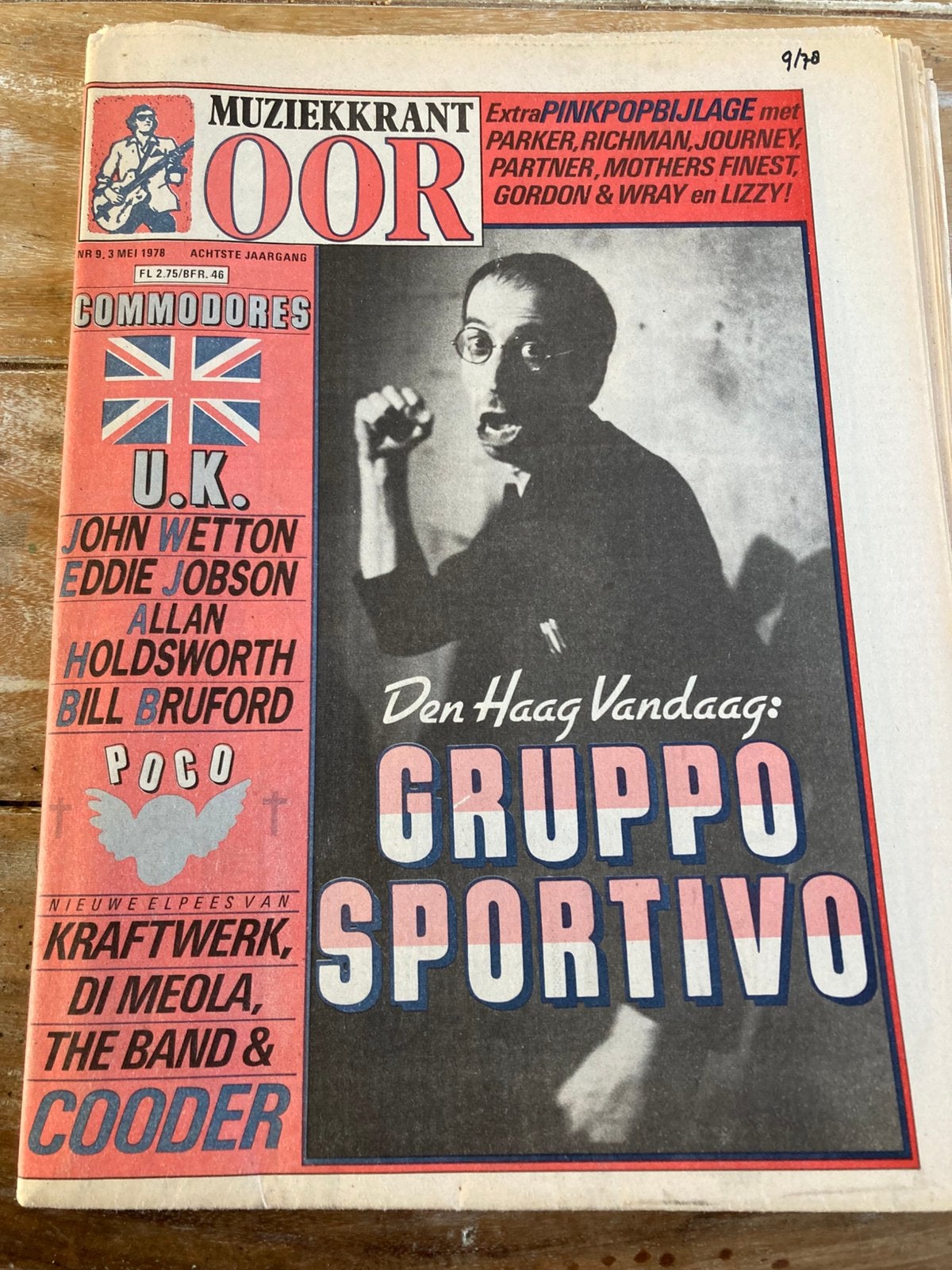Muziekkrant OOR 1978 Van Halen BÖC Vangelis POCO Commodores, Boeken, Ophalen of Verzenden, Muziek, Film of Tv