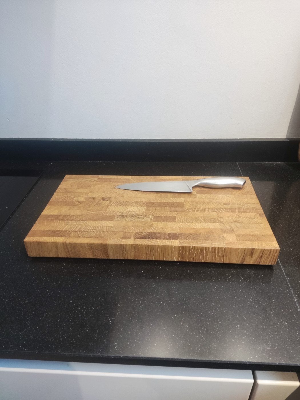 Handzaam, luxe snijplank 28x35cm KOPS eiken, handgemaakt, 6065ch 7, Segers houtwerken, Bartsegers@gmail.com, Snij-/serveerplank