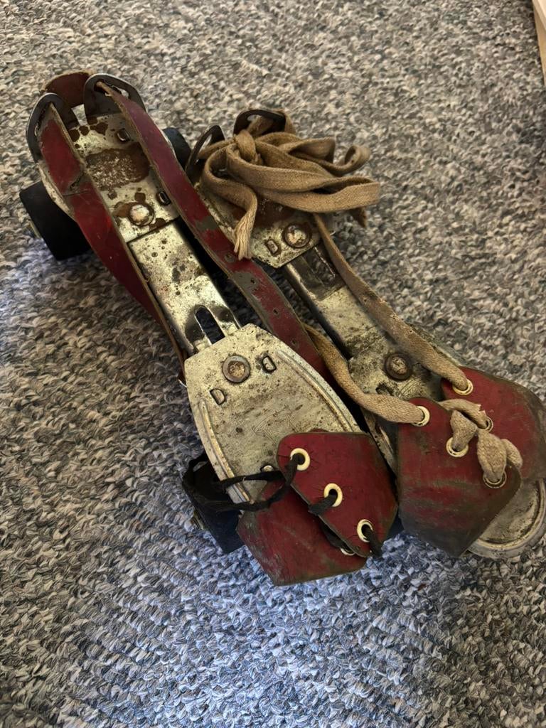 Rolschaatsen vintage, Ophalen of Verzenden, Gebruikt