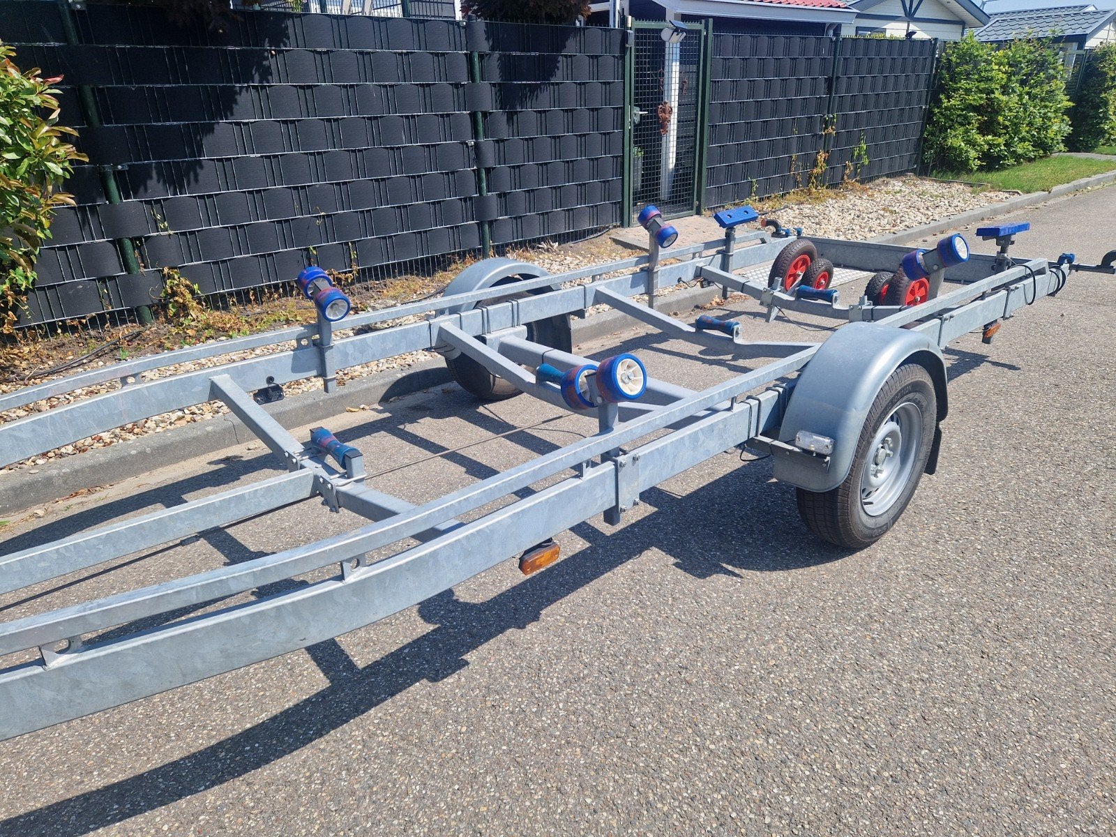 Vlemmix trailer 1800/700 in zéér goede en nette staat  !!!, 1500 tot 3000 kg, 6 tot 9 meter, Overige typen, Ophalen of Verzenden
