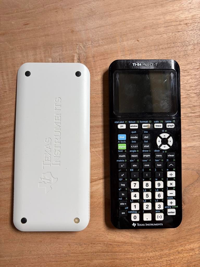 Grafische rekenmachine | Texas TI-84 plus CE-T, Ophalen of Verzenden, Grafische rekenmachine, Gebruikt
