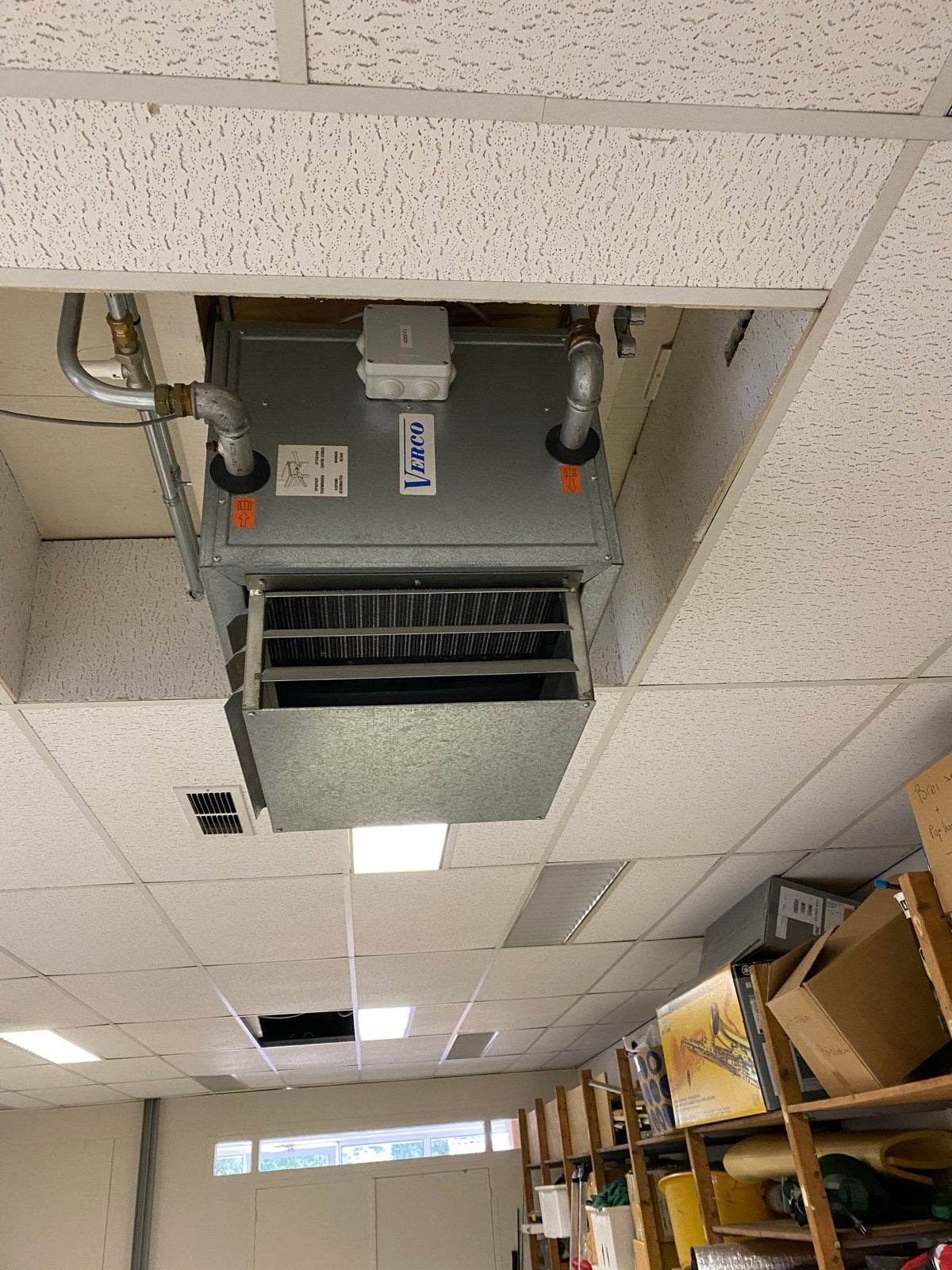 Prima werkende heater met regelschakelaar en thermostaat, Ophalen, Gebruikt, Overige typen
