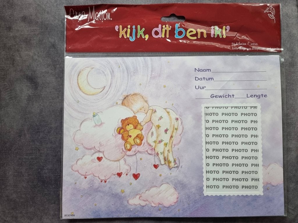 nieuw crea motion geboorte scrapbook en kaarten (goed doel), Hobby en Vrije tijd, Scrapbooking, Ophalen of Verzenden, Nieuw, Papier of Karton