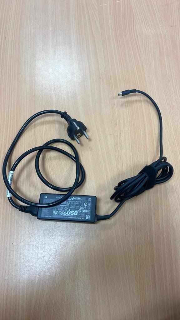 HP usb-c oplader 45w, Computers en Software, Ophalen of Verzenden, Zo goed als nieuw
