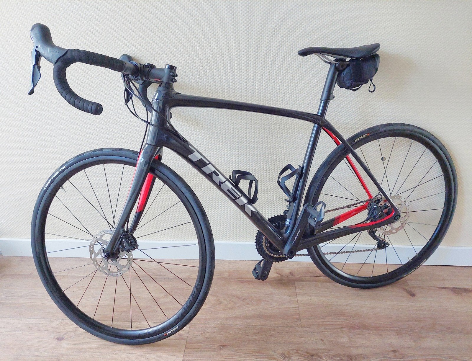 Racefiets Trek Domane SL5 disc maat 56, Fietsen en Brommers, Fietsen | Racefietsen, Gebruikt, Overige merken, Meer dan 20 versnellingen