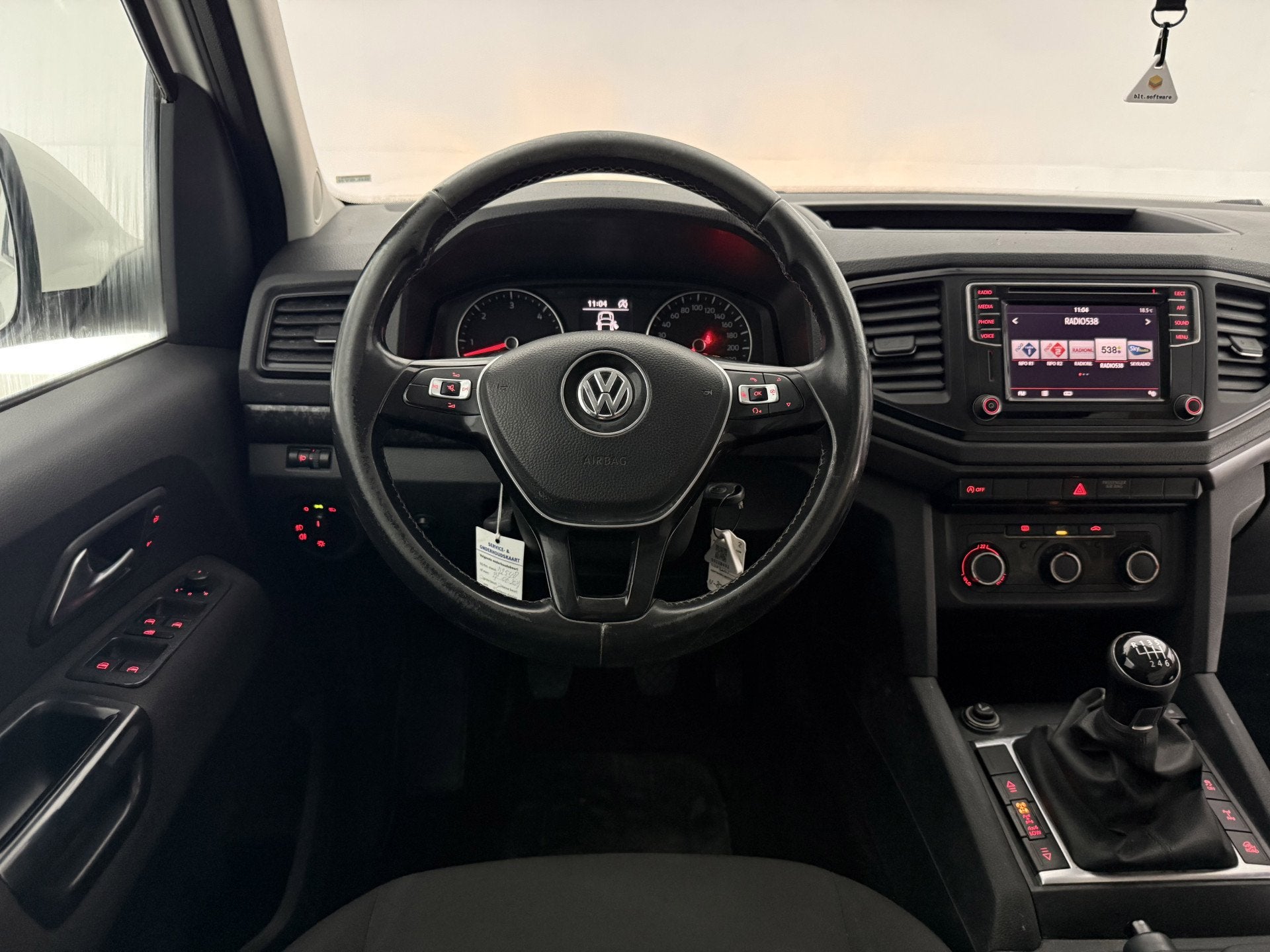Volkswagen Amarok 3.0 V6 TDI 4X4 204PK | 3000Kg Trekgew. | A, Auto's, Stof, Gebruikt, Euro 6, 3000 kg
