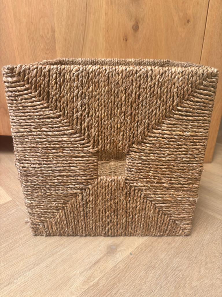 IKEA Knipsa Mand 32x33x32 cm, Gebruikt, Mand, Vierkant, Ophalen of Verzenden