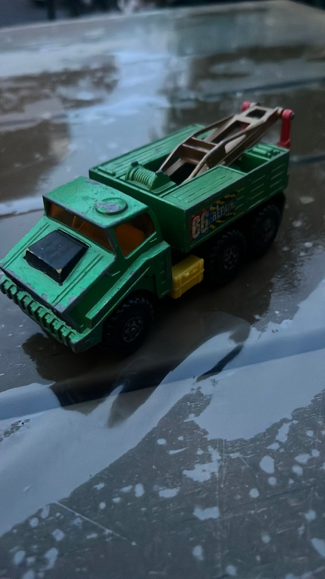 Vintage Matchbox Battle Kings K-110 Recovery Vehicle, Ophalen of Verzenden, Zo goed als nieuw