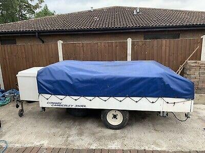 Conway Camberley 350DL vouwwagen, Caravans en Kamperen, Ophalen of Verzenden, Gebruikt, Tot en met 4