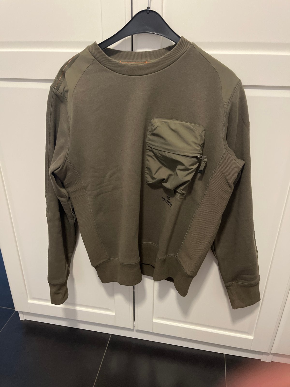 Parajumpers Fleece Trui Heren - Maat L, Ophalen of Verzenden, Zo goed als nieuw, Maat 52/54 (L), Groen