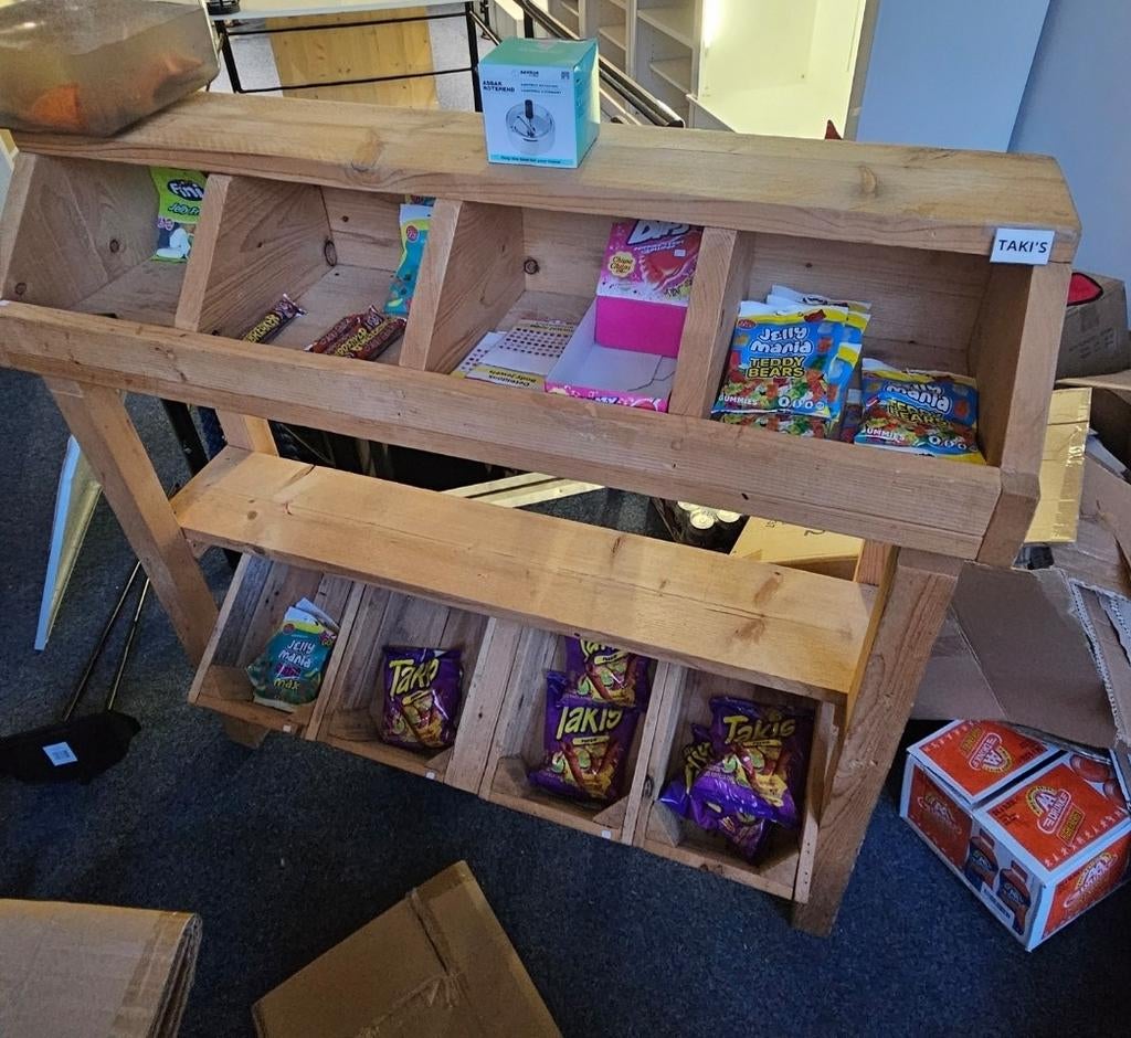 Houten kast multifunctioneel, Ophalen, Gebruikt