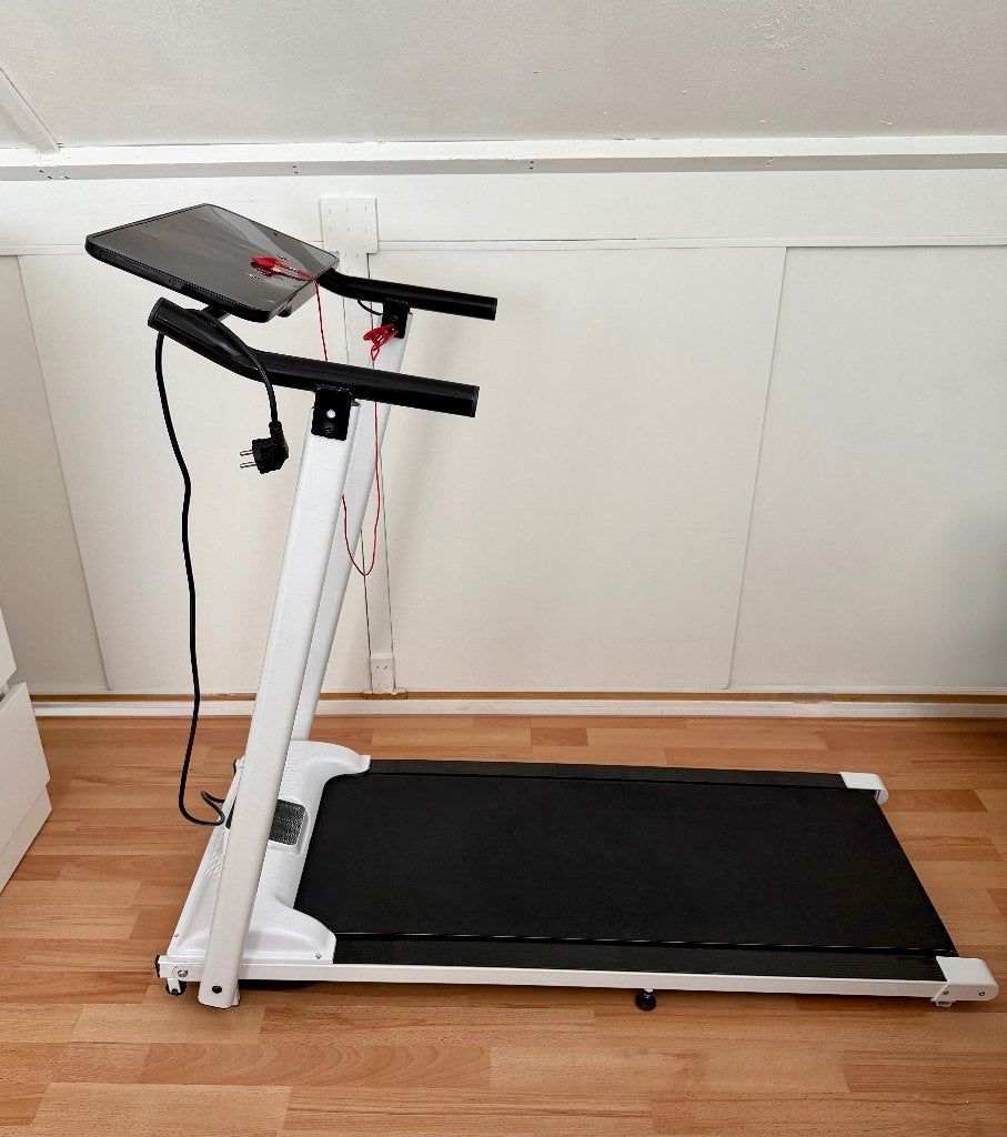 Opvouwbare loopband Decathlon - stille motor, Ophalen, Zo goed als nieuw, Loopband