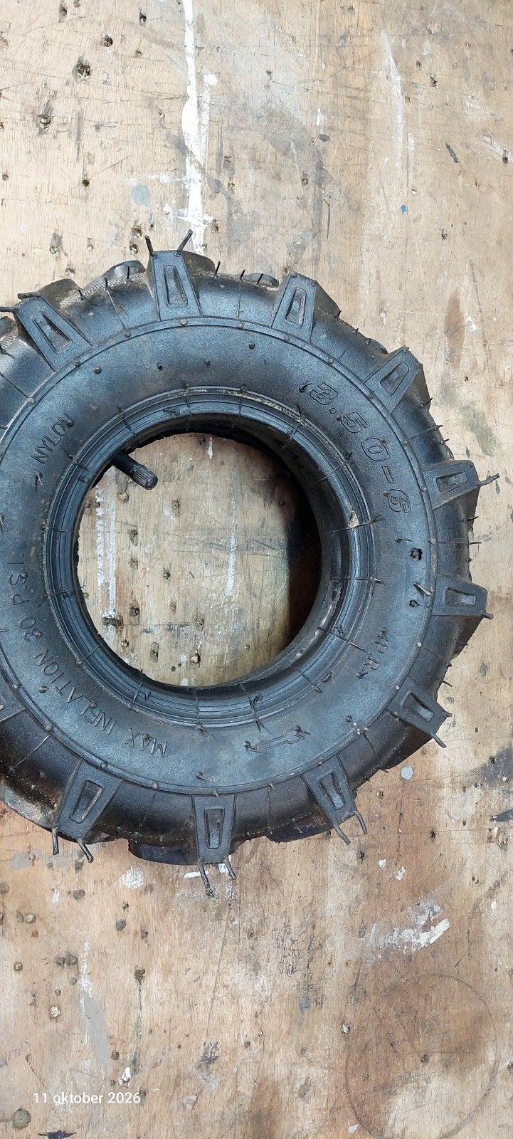 Buiten en binnen band voor tuin frees oid, Ophalen of Verzenden, Nieuw