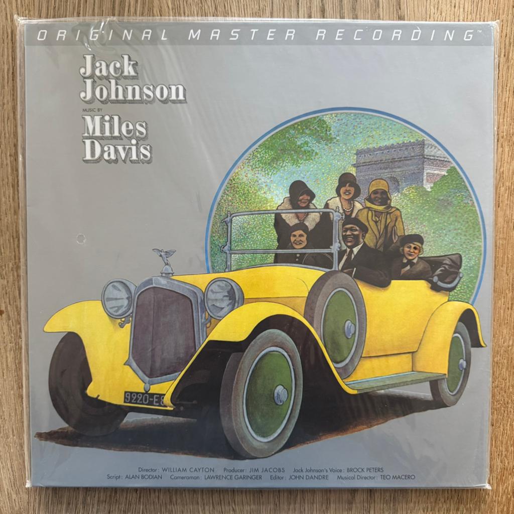 Miles Davis Jack Johnson Soundtrack LP Vinyl LP Vinyl MFSL, Ophalen of Verzenden, Zo goed als nieuw, 12 inch, Jazz