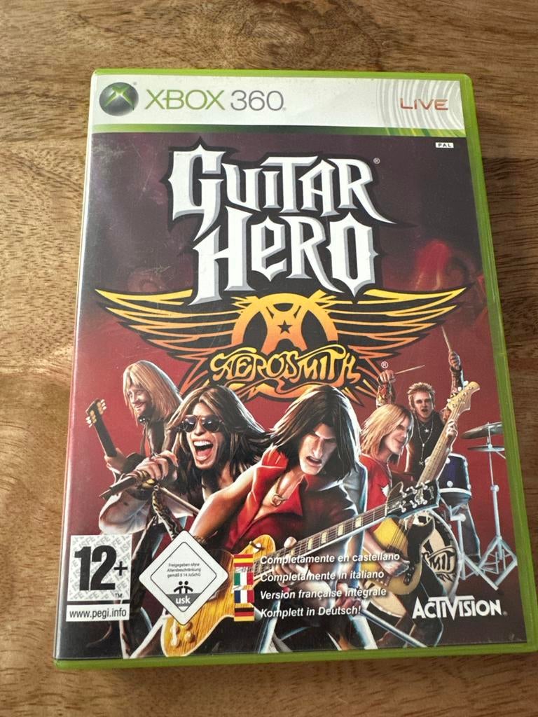 Guitar Hero: Aerosmith - Xbox 360 (Gebruikt), Ophalen, Muziek, 2 spelers, Zo goed als nieuw